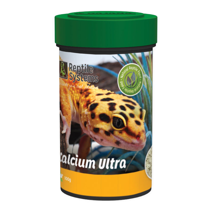 Reptile Systems Calcium Ultra, 100g - Reptiles By Post