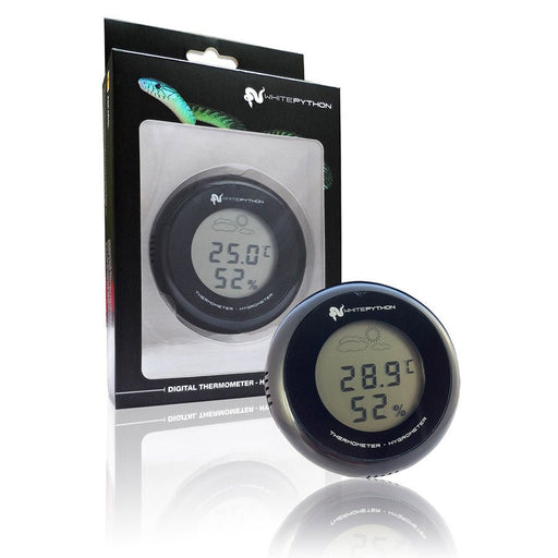 White Python Digital Thermo / Hygrometer - Reptiles By Post