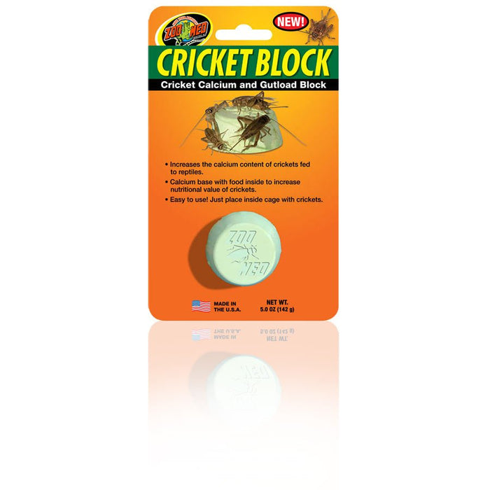 Zoo Med Cricket Block: Calcium & Gutload Block, BB-60 - Reptiles By Post