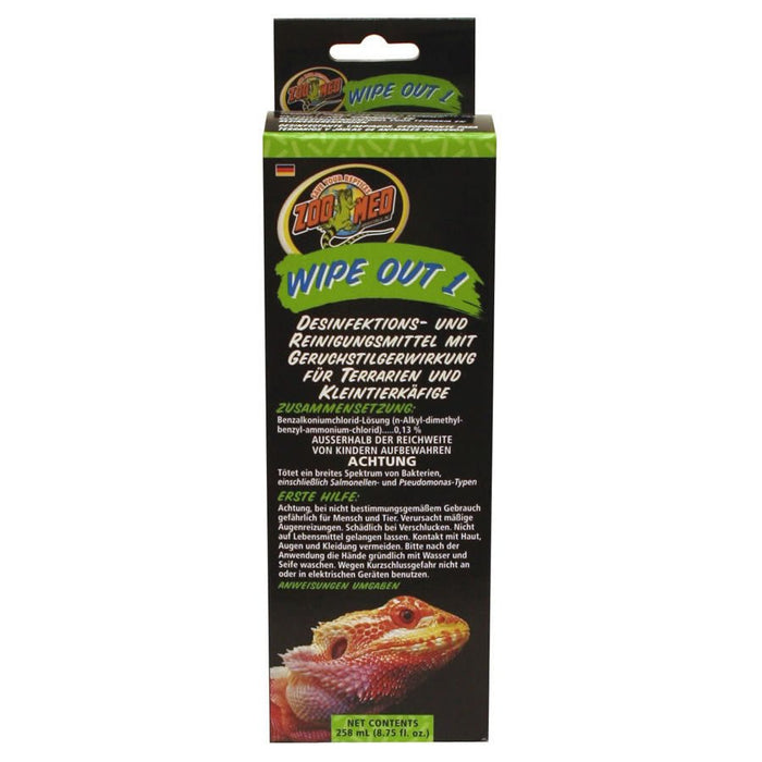 Zoo Med Wipe-Out 1 258ml - Reptiles By Post